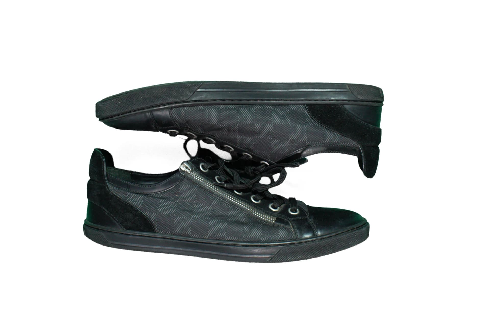 Louis Vuitton black vintage sneakers