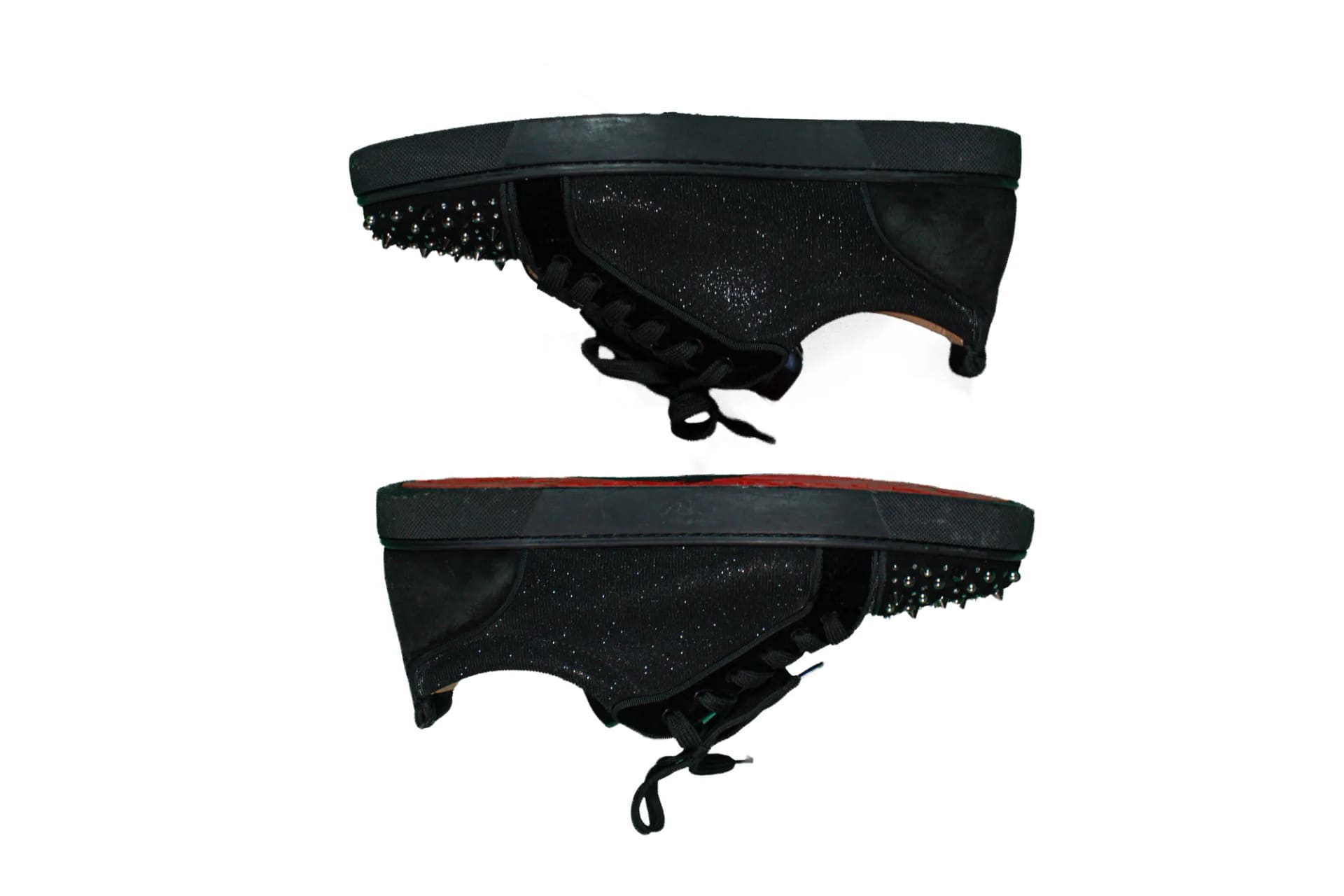 Cristian Loubouten Black/Crystal trainers