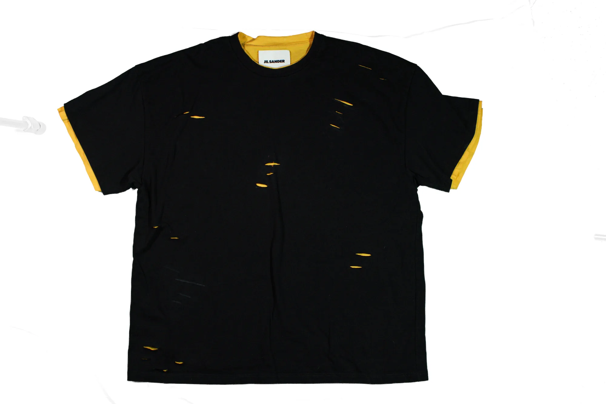 Jil Sander & Marcelo Miracles double t-shirt black