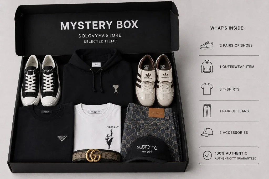 Large Mystery Box contents example — what's inside